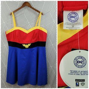 Torrid Wonder Woman Dress Size 24 3X Costume